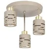 MasterLED Deckenleuchte Elen 3-flammig E27 beige-gold Produktbild-Vorschau 3