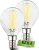 2 x LED žiarovka E14 EEK A 2,5 W kvapka teplá biela trieda Náhľad obrázku produktu 1