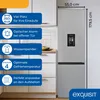 Exquisit Kühl-Gefrier-Kombination, Kühlschrank mit Produktbild-Vorschau 3