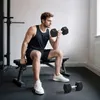 HOMCOM Hexagon Dumbbells, gietijzeren halterset, met Productafbeelding-voorbeeld 2