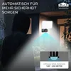 LED Außenleuchte mit Bewegungsmelder Schwenkbar Schwarz | Produktbild-Vorschau 6
