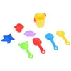 Sandspielzeug-Set, Eimer, Förmchen, Rechen ZA5078 Produktbild-Vorschau 4