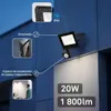 Briloner Projecteur LED d'extérieur avec détecteur de Voir les images du produit 2