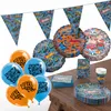 Hot Wheels XXL Party-Set Einweggeschirr großes Gedeck-Set Produktbild-Vorschau 1