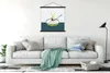 MuchoWow® Textilposter Joghurt - Yoga - Retro 120x120 cm Produktbild-Vorschau 3