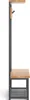 Gestell – Garderobenständer aus Massivholz, 90 cm, Eiche Produktbild-Vorschau 3