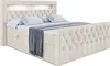 ALTDECOR Boxspringbett mit LED-Beleuchtung Matratze (20 cm Produktbild-Vorschau 2