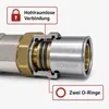 Pressfitting Kugelhahn rot Flügelgriff 20 x 2 Produktbild-Vorschau 10