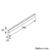 Bosch DSZ4686, Řídítka, Černá, Bosch, 598 mm, 20 mm, 40 mm Náhled obrázku produktu 4
