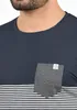 SOLID SDMalte Herren T-Shirt Kurzarm Shirt mit Streifen Produktbild-Vorschau 5