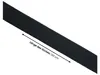 Ladeheid Hommes Ceinture Tissu P10(Noir-Argent, 120 cm Voir les images du produit 4