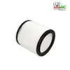 A pleated filter with black rubber seals on both ends, presented on a white background. A logo for 'MisterVac' is in the upper right corner. Náhled obrázku produktu