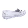 Gemini Damen Slipper Ballerina Leder Cutouts Blumenmuster Produktbild-Vorschau 16