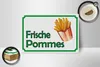 Holzschild Hinweis 18x12cm frische Pommes Restaurant Produktbild-Vorschau 3
