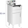 Freistehende elektrische Fritteuse mit Schrank 400 V 5000 W Produktbild-Vorschau 10