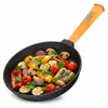 Ø20cm Pfanne aus Gusseisen mit Holzgriff abschraubbar 35mm Produktbild-Vorschau 1
