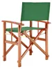 CASARIA® 2x Gartenstuhl Balkonstuhl Holz Grün Produktbild-Vorschau 4