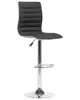 BELIANI Trendy Barstuhl 2er Set Schwarz Metall Produktbild-Vorschau 4