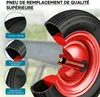 Ruota Wiltec 4.00-8 400 x 100 mm 160 kg, ruota per carriola Anteprima dell’immagine prodotto 3