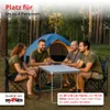 Grafner Campingtisch klappbar 80x60x70cm Aluminium, stabil Produktbild-Vorschau 4