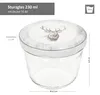 lot de 100 bocaux en verre renversé 230ml + couvercle Voir les images du produit 4