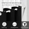 tinycurtains Türvorhang 195x150cm mit Teleskopstange Produktbild-Vorschau 6