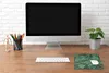 MuchoWow® Mauspad Mousepad Smaragd - Gold - Abstrakt - Produktbild-Vorschau 4