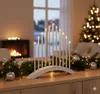 MeLiTec LED USB-C Stimmungsbogen Weihnachten, SL59, Weiß, Produktbild-Vorschau 1