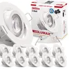12x LED Einbaustrahler dimmbar Ultraflach 5 Watt Weiß Produktbild-Vorschau 1