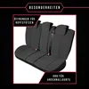 Autositzbezüge Schonbezüge Sitzbezug Set Auto Schwarz für Produktbild-Vorschau 6