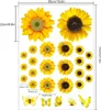Sonnenblumen-Wanddekoration – 27 Stück Produktbild-Vorschau 2