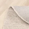 Volero - Wollteppich Rund - Feline Weiß Meliert - Ø 120 cm Produktbild-Vorschau 8