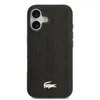 Etui iPhone 17 Lacoste sztuczna skóra czarna logo krokodyl Podgląd zdjęcia produktu 3