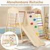 COSTWAY Klettergerüst, 8 in 1 Kletterdreieck mit Schaukel, Produktbild-Vorschau 6