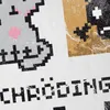 style3 8-Bit Schrödingers´s Katze T-Shirt Vintage Produktbild-Vorschau 2