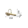Ideal Lux Wandleuchte Retro Ap2 Produktbild-Vorschau 3