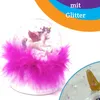 Schneekugel Einhorn mit Glitzer - Hochwertige Schüttelkugel Produktbild-Vorschau 4