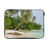 MuchoWow® Laptop Hülle 14 ZollPalmen - Strand - Sommer - Produktbild-Vorschau 1