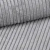A close-up view of gray corduroy fabric. Produktbild-Vorschau
