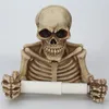 Uchwyt na papier toaletowy z czaszką, żywiczny uchwyt na Podgląd zdjęcia produktu 7