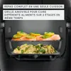 Multicuiseur + airfryer 6l 1200w beige - Moulinex - Voir les images du produit 5