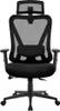 Sedia da ufficio ergonomica 614285, supporto lombare, nera Anteprima dell’immagine prodotto 12