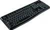 A black Logitech K120 keyboard is shown from a diagonal, slightly elevated angle against a white background. Anteprima dell’immagine prodotto