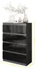 Commode anthracite/noir, finition haute brillance, avec 4 Voir les images du produit 2