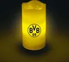 BVB Borussia Dortmund LED-Echtwachskerze mit rotierender Produktbild-Vorschau 5
