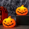 3X Halloween Dekoration Kürbis Tee Licht LED, hängende LED Produktbild-Vorschau 6