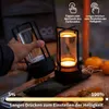 Tragbare Innen-/Außentischlampe aus Metall, kabellose Produktbild-Vorschau 8