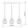 MasterLED Pendelleuchte – 3-flammig 50 cm – Schwarz – E27 – Produktbild-Vorschau 6