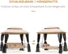 Outsunny Hollywoodschaukel Gartenschaukel Schaukel mit Produktbild-Vorschau 4