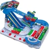 A toy racing track with Mario Kart characters. Produktbild-Vorschau